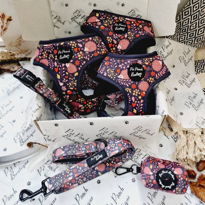 Pet Pooch Boutique - Wholesale Pet leash – Dog - Woodland Hedgehog Dog Lead (autumn/animals)4