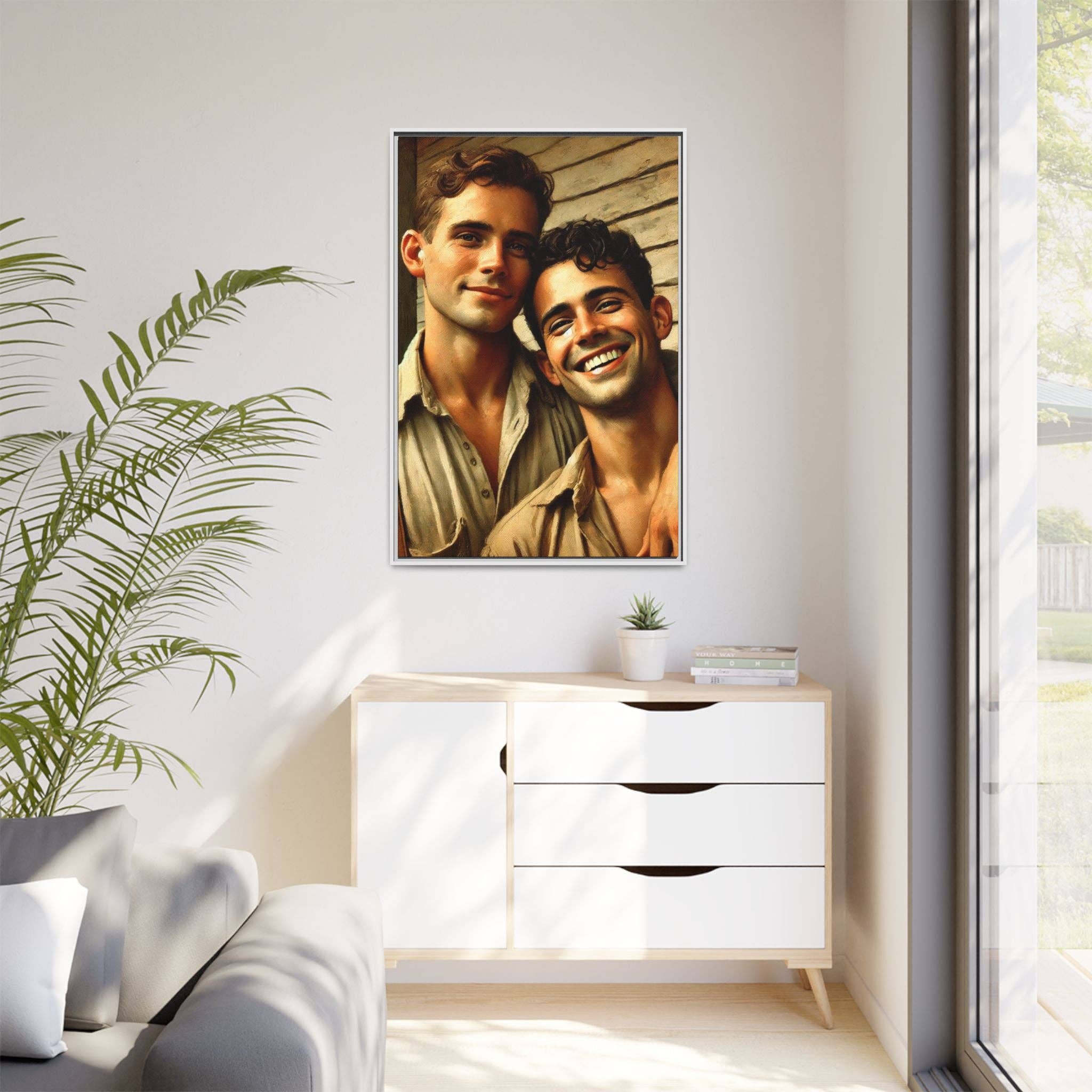 Walt & Pete - Wholesale Art Print - Missing Art Studies - Grant 01028