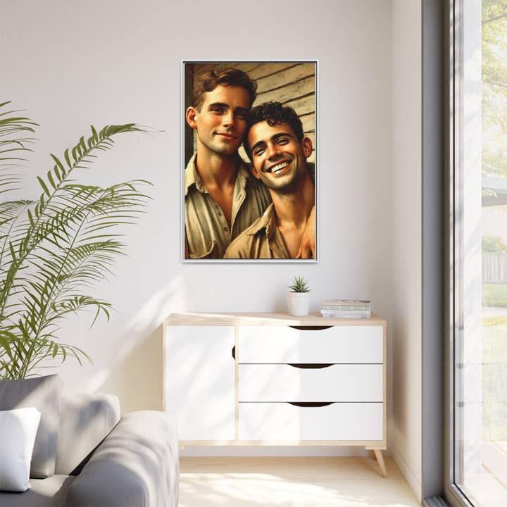 Walt & Pete - Wholesale Art Print - Missing Art Studies - Grant 01028