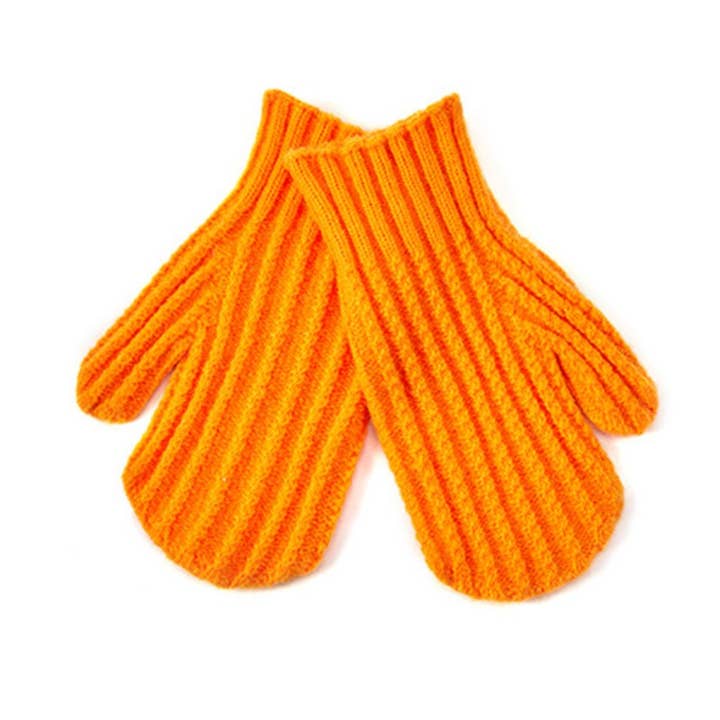 Dipped Shop - Wholesale Gloves - Women's - Cute Solid Color Ribbed Simple Knit Gloves DPG2807