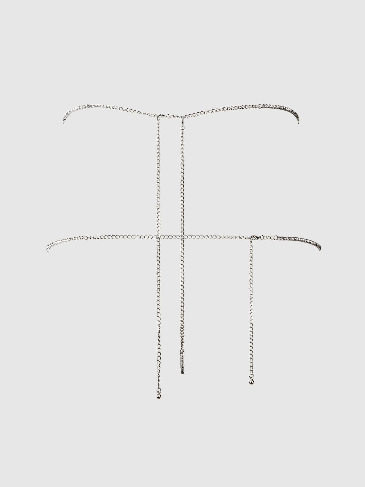 House of Desire - Wholesale Jewelry Set - RHINESTONE SWIRL KNOT PANTY9