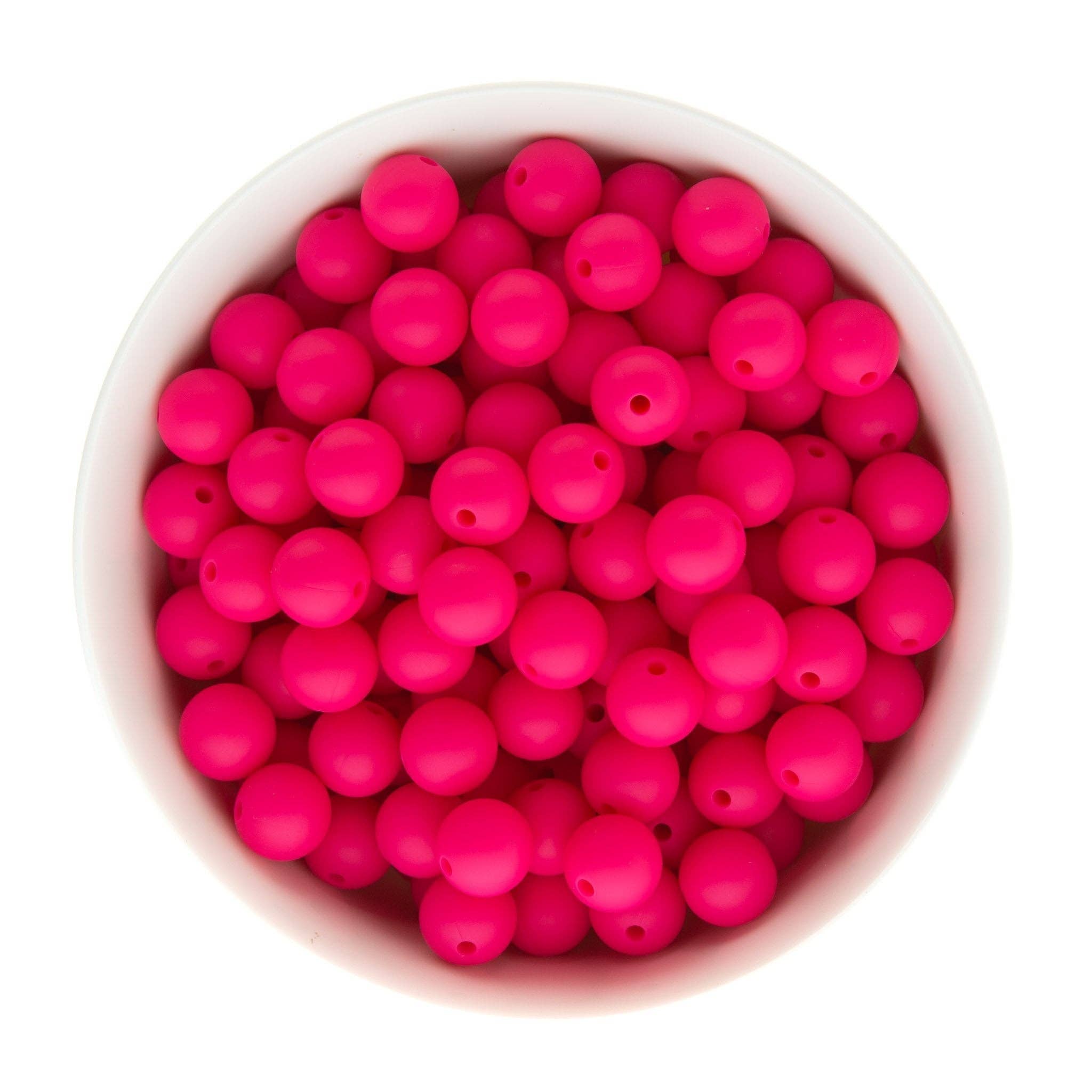 Cara & Co Silicone Craft Supply - Wholesale Beads - 12mm Round Silicone Beads64