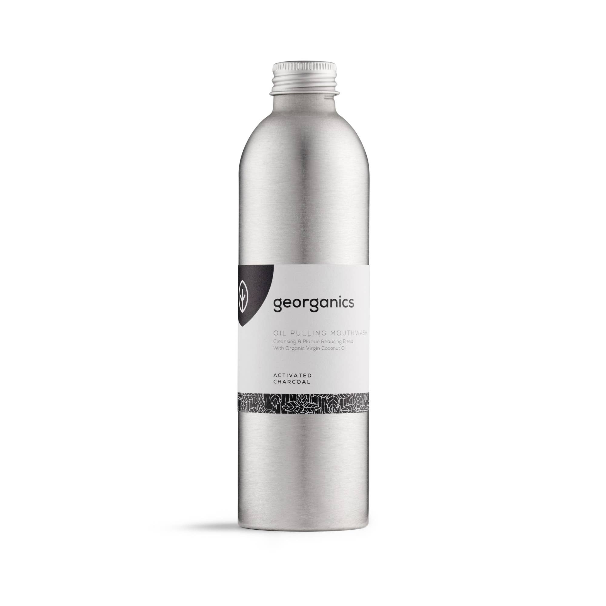 Georganics – wholesale Mouthwash – Oil Pulling Mouthwash - Charcoal3