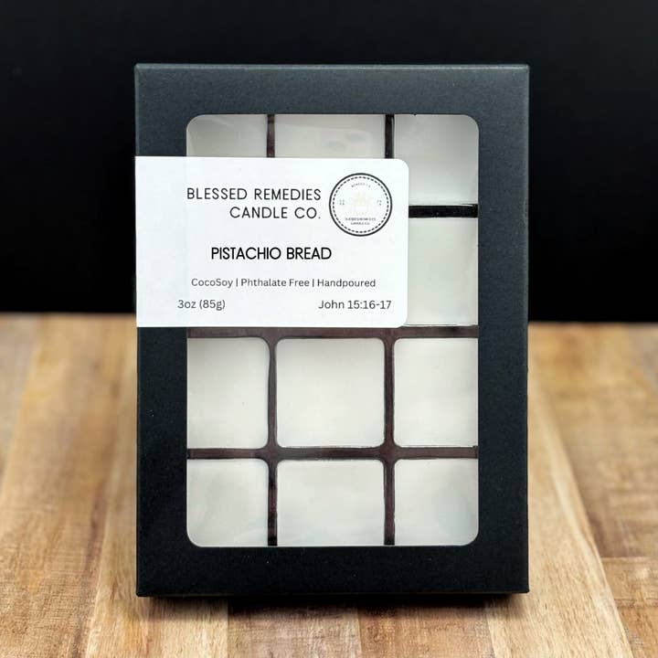 Pistachio Bread Wax Melt for wholesale by Blessed Remedies