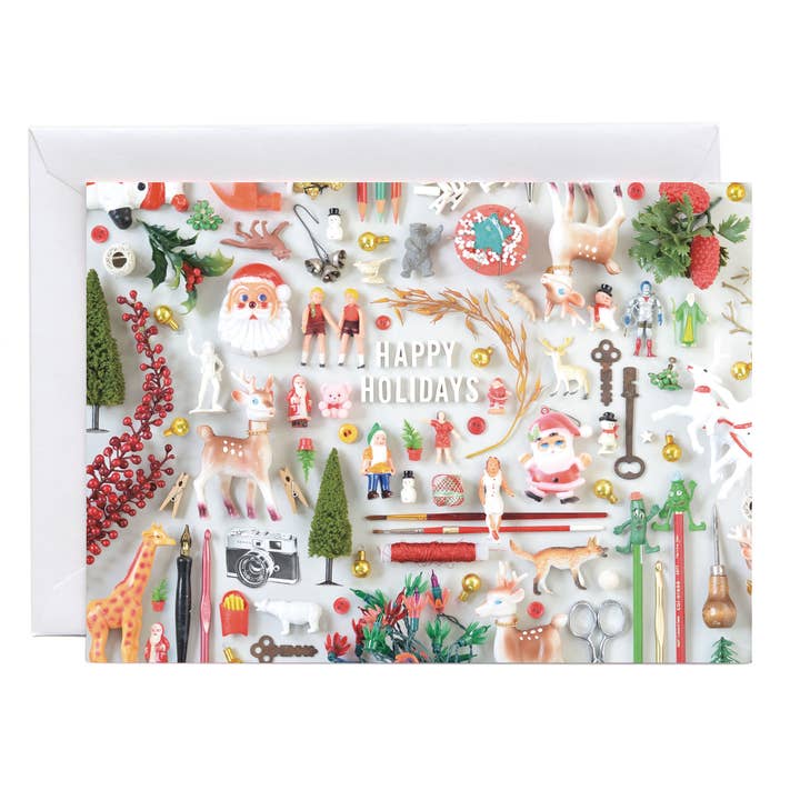 Imaginary Animal - Wholesale Christmas Card - Tiny Things Holiday Collection Greeting Card or Postcard