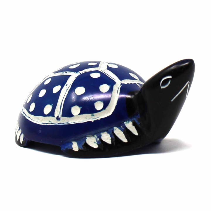 Global Crafts - Wholesale Decorative Figurine - 3.5" Soapstone Mini Turtles