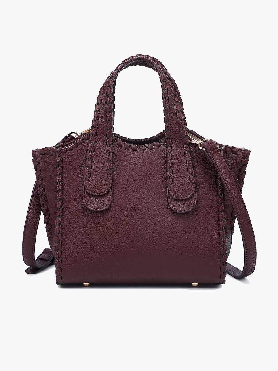 Jen & Co. - Wholesale Satchel - Women's - M2683 Marla Whipstitch Shaped Satchel7