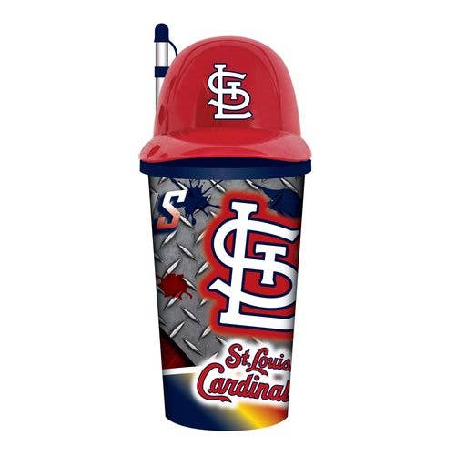 Mojo Licensing - Wholesale Insulated Mug/Tumbler - St. Louis Cardinals 32oz Helmet Cup