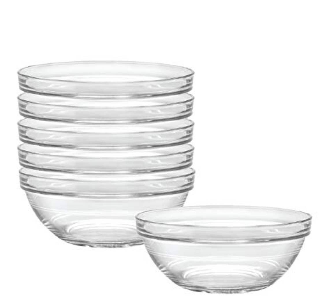 Kadra Kitchenware - Wholesale Bowl - Duralex Lys Clear Stackable Glass Bowls