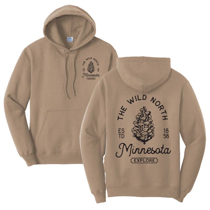 Wild North Hoodie for wholesale by 218 Clothing + Gift