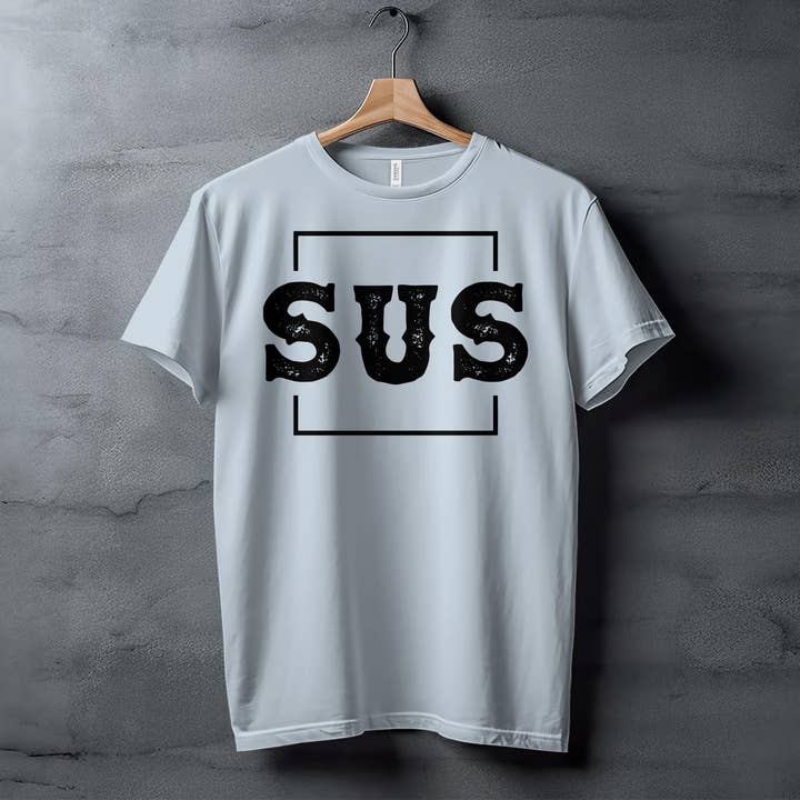 FreakyTeeFactory – wholesale Screen printed t-shirt – Women′s – Trendy SUS Graphic Tee, Urban Streetwear Style T-Shirt, Unisex Casual Fashion Top
