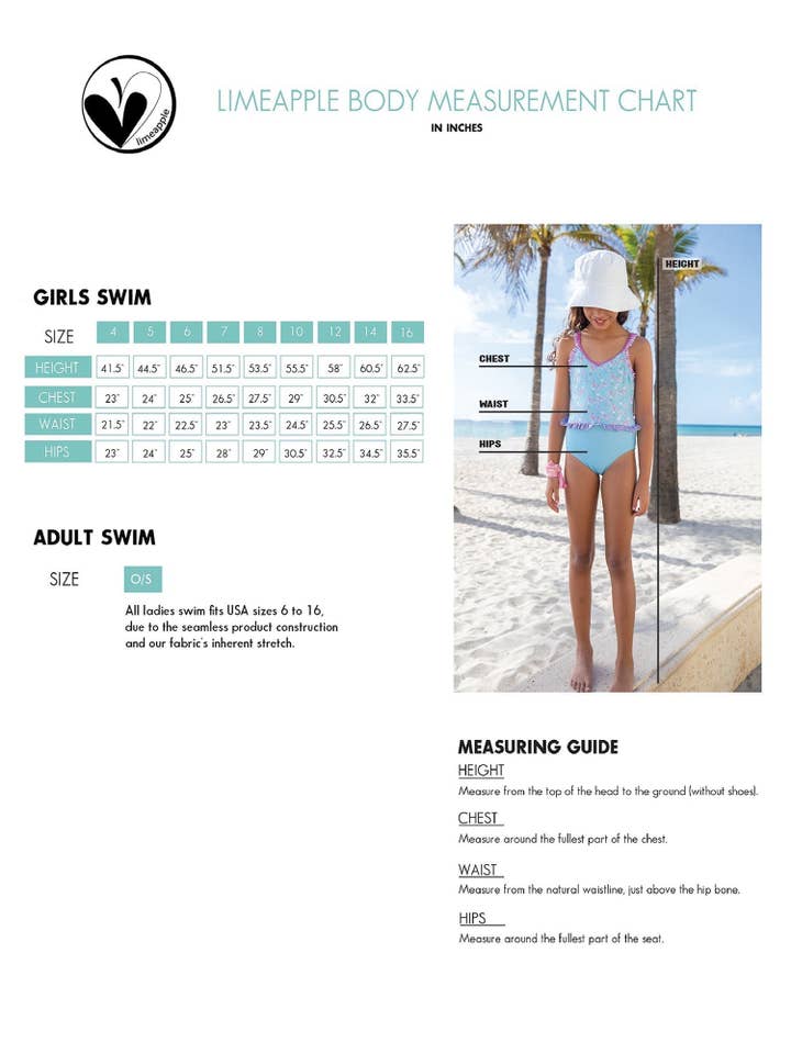 FUCHSIA Girls two piece swim set w/ embroidery detail for wholesale on Faire