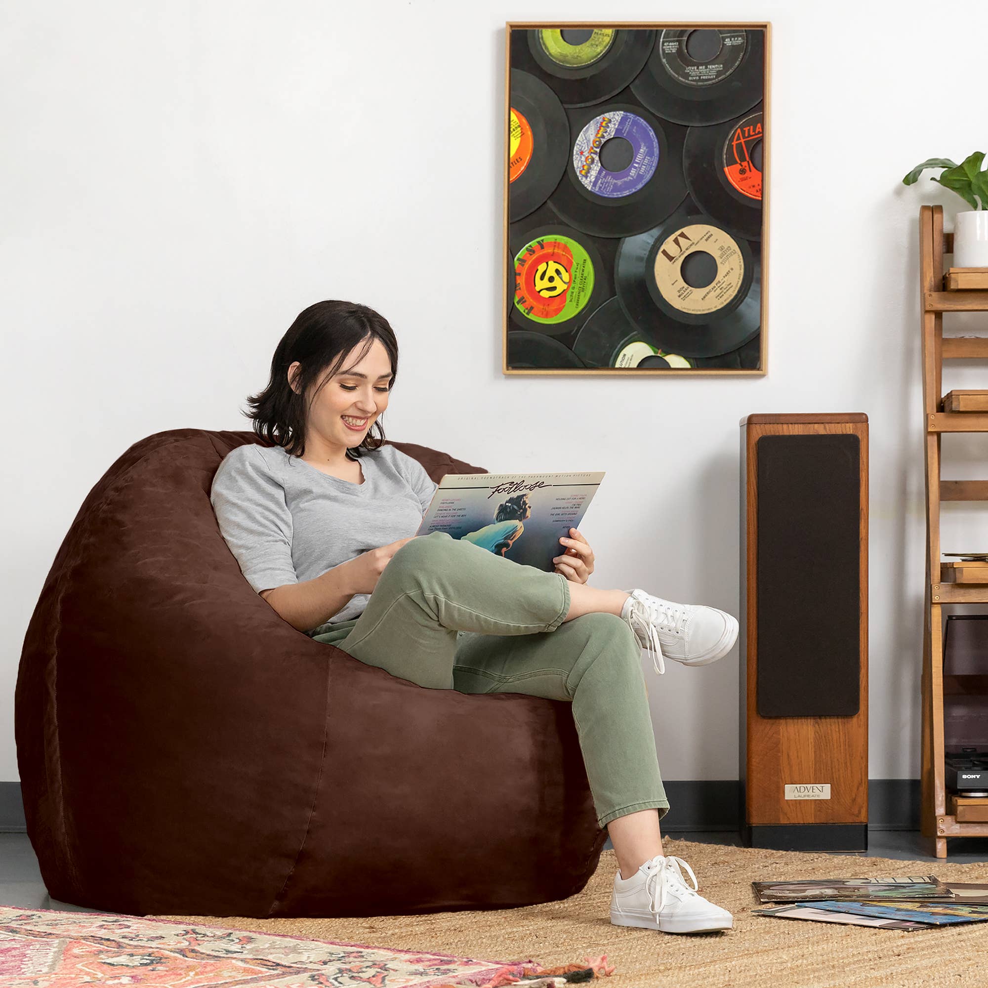 LuvU - Wholesale Chair - Jaxx Saxx 4 Foot Round Bean Bag w/ Removable Cover35