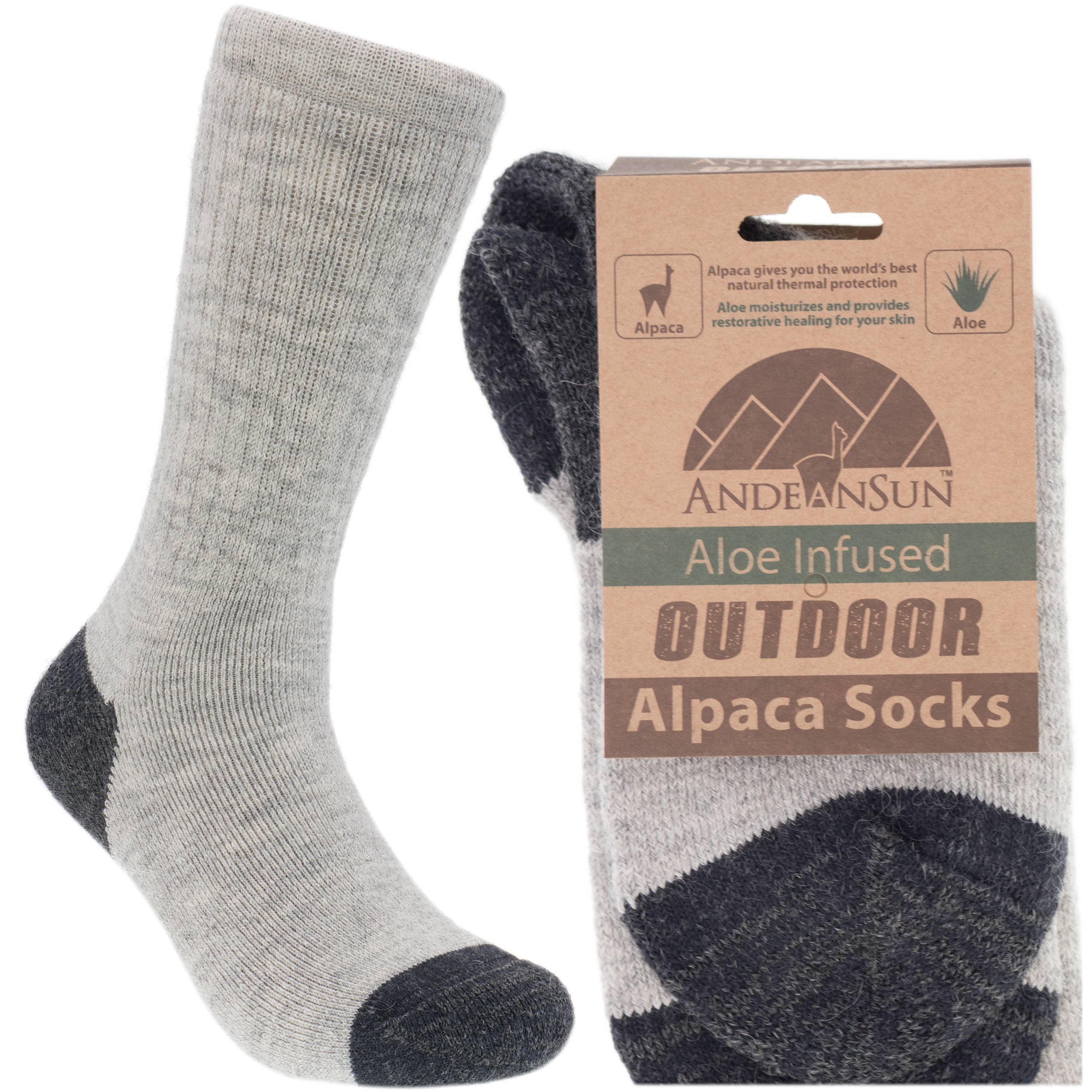 AndeanArt - Wholesale Socks - Unisex - High Performance Outdoor Alpaca Socks by AndeanSun0