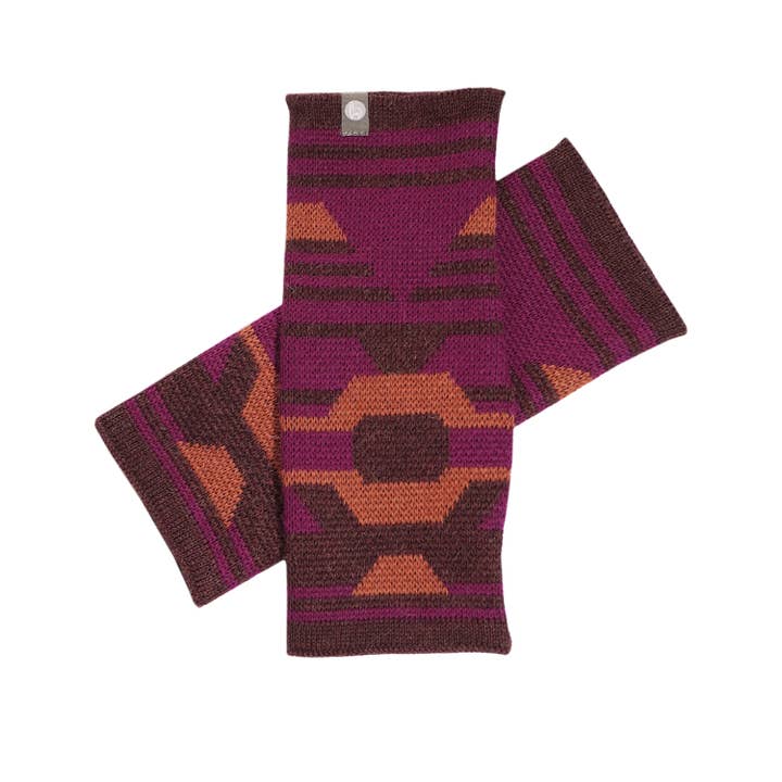 Shupaca Alpaca - Wholesale Gloves - Women's - Alpaca Gloves - Incan - Sunrise