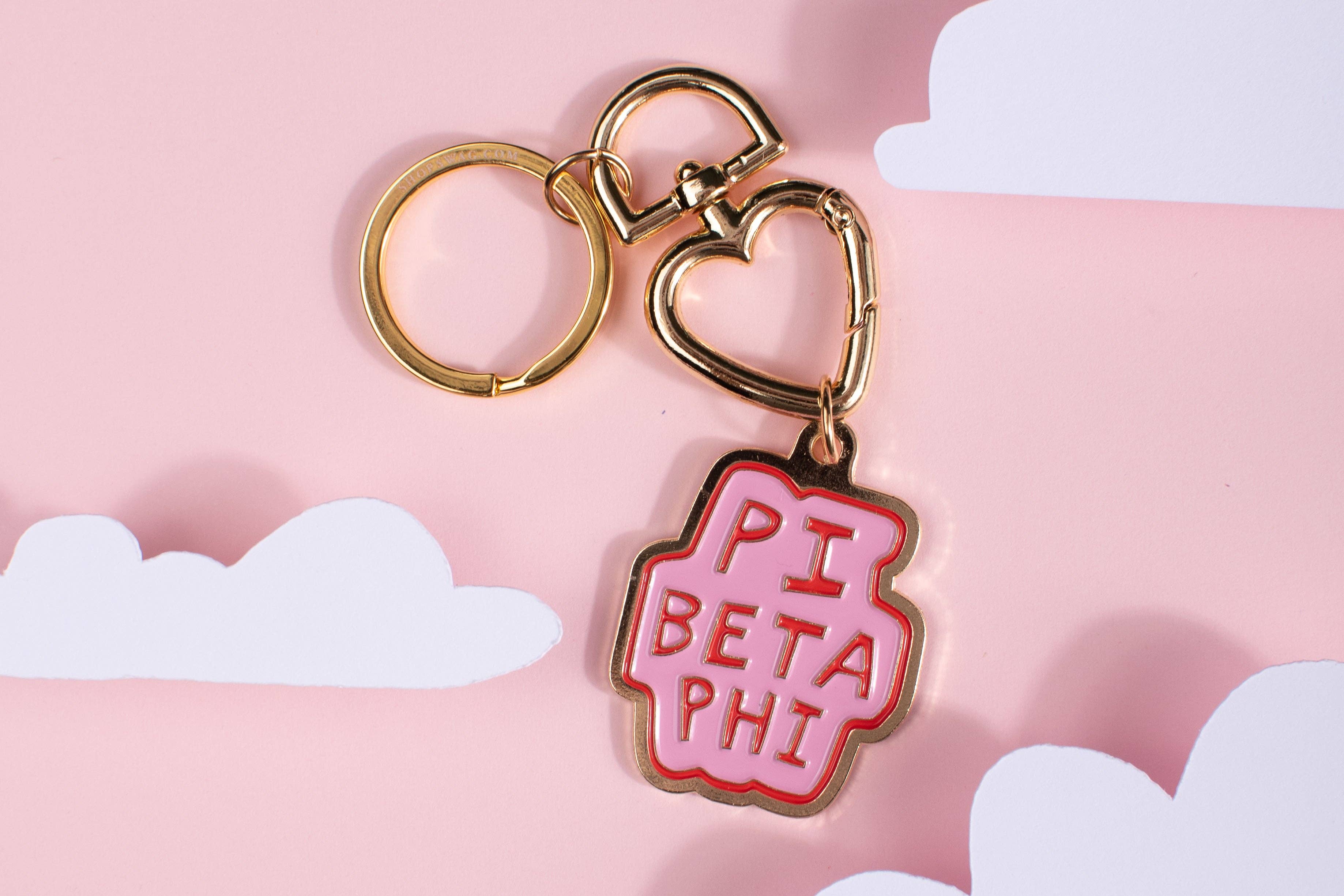 Swag - Wholesale Keychain - Women's - Sorority Travel Enamel Keychain14