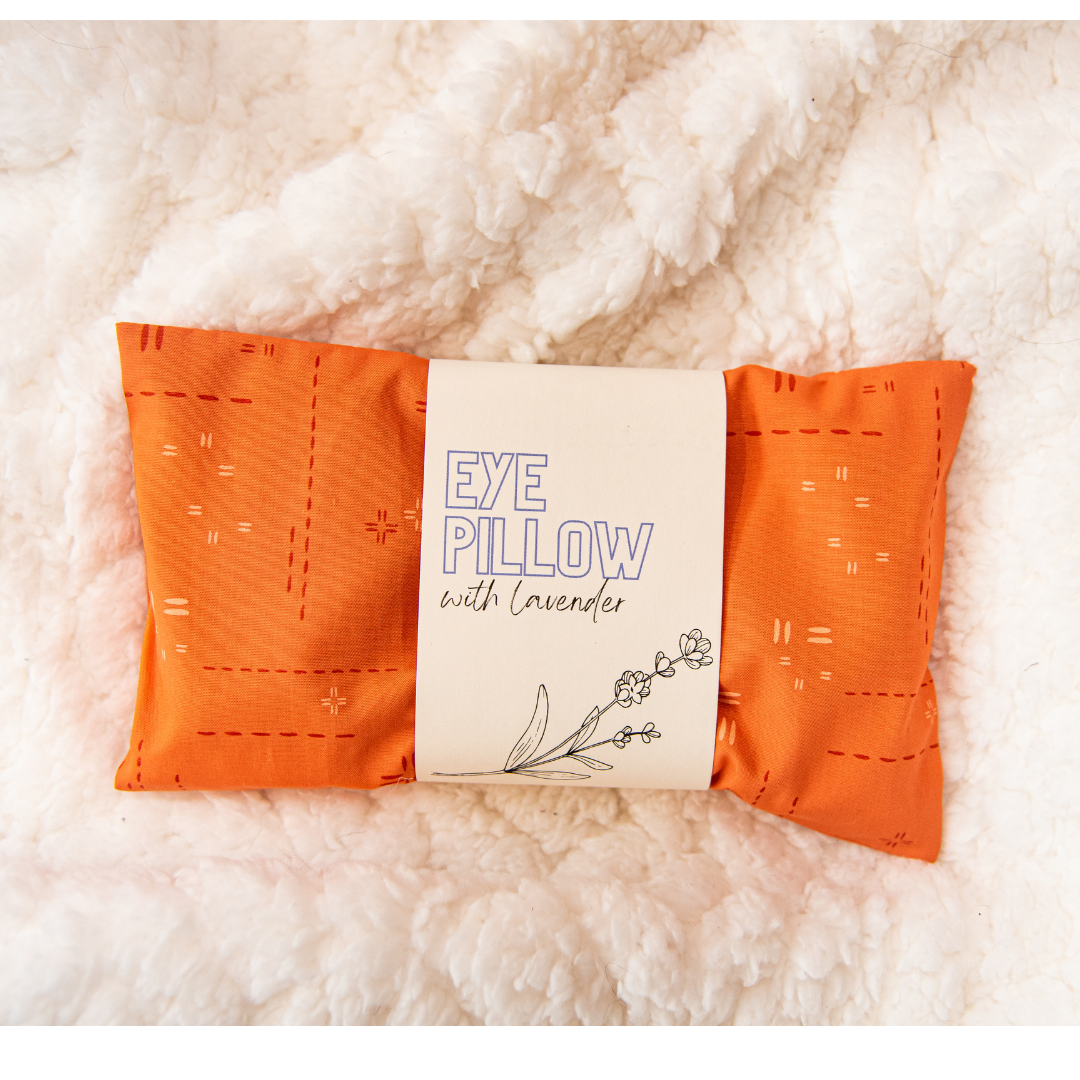 Two Birds Eco Shop - Wholesale Spa/Therapy Pillow - Weighted Aromatherapy Eye Pillow - Deco Stitch1