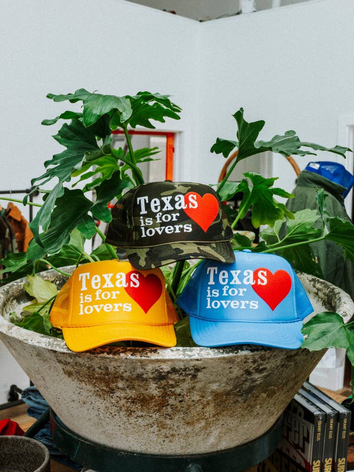 Texas is for Lovers Trucker Hat for wholesale by Ascot + Hart