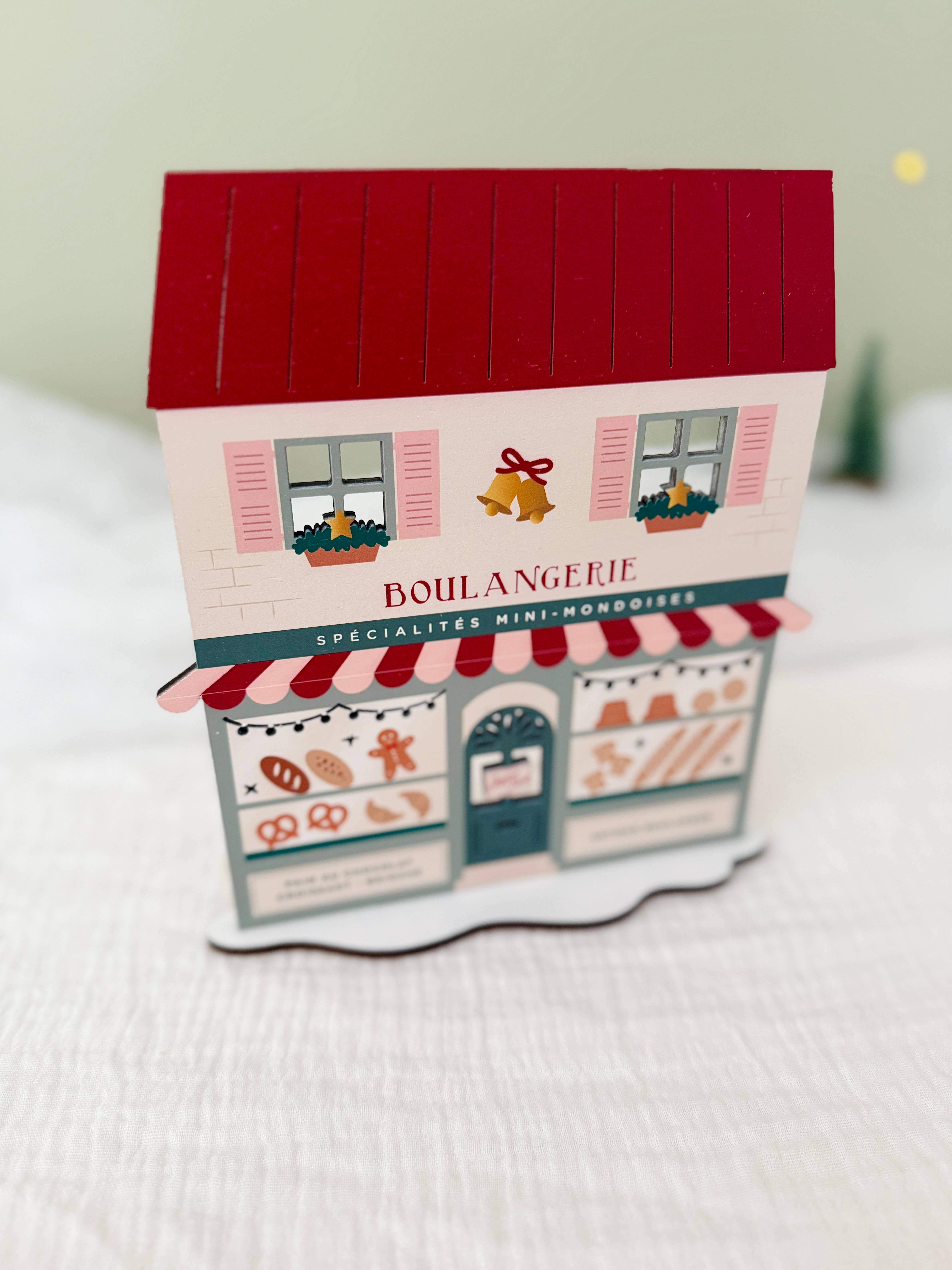 Print Your Love - Wholesale Christmas Decoration - The Painted Wooden Christmas Bakery - Christmas Mini-World2