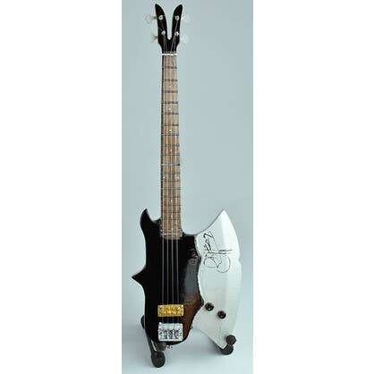 Ocean Peak Australia and New Zealand Pty Ltd - Wholesale Decorative Tabletop Object - Miniature Guitar Bass, Bass Gene Simmons Axe
