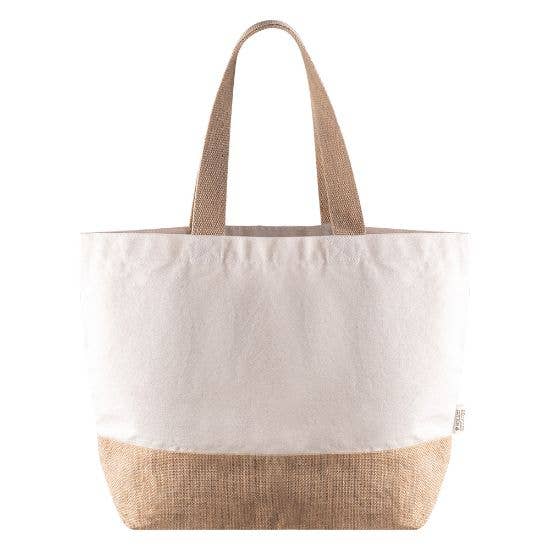 STAR WAY, S.L. - Wholesale Tote Bag - Women's - jute base bag with long handle2