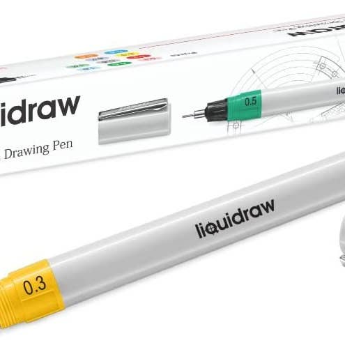 Liquidraw – wholesale Pen – Liquidraw Technical Drawing Pens For Artists 0.3mm, Refillable