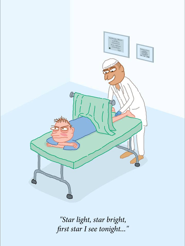 1379 Proctologia/Astrologia por atacado de Clayboys Cards