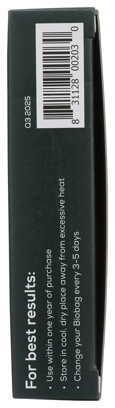 BioBag America Inc - Venta al por mayor Bolsa/envoltorio de alimentos - Bolsa BioBag 100% compostable para residuos de alimentos de 3 galones (300 en total)6