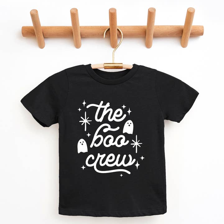 The Boo Crew Ghosts - Ungdoms T-shirt med kort ærme og Grafisk Tryk samt Børne T-shirt med kort ærme og Grafisk Tryk for engroshandel hos The Juniper Shop Wholesale