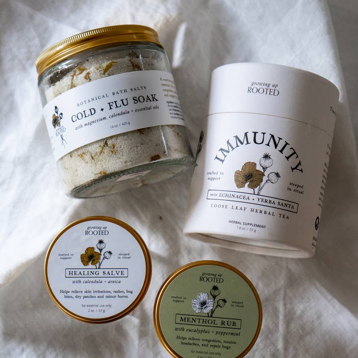 Growing Up Rooted - Wholesale Healing salve/balm/cream - Healing Salve | Natural Skin Balm with Calendula5