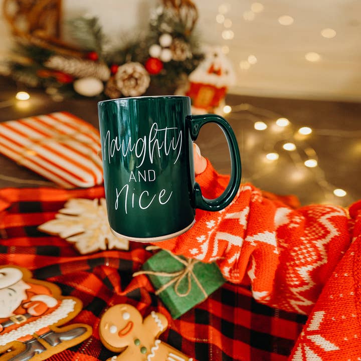 Gia Roma - Wholesale Coffee Mug - Christmas Drinkware | Red Green Ceramic Coffee Mugs Funny12