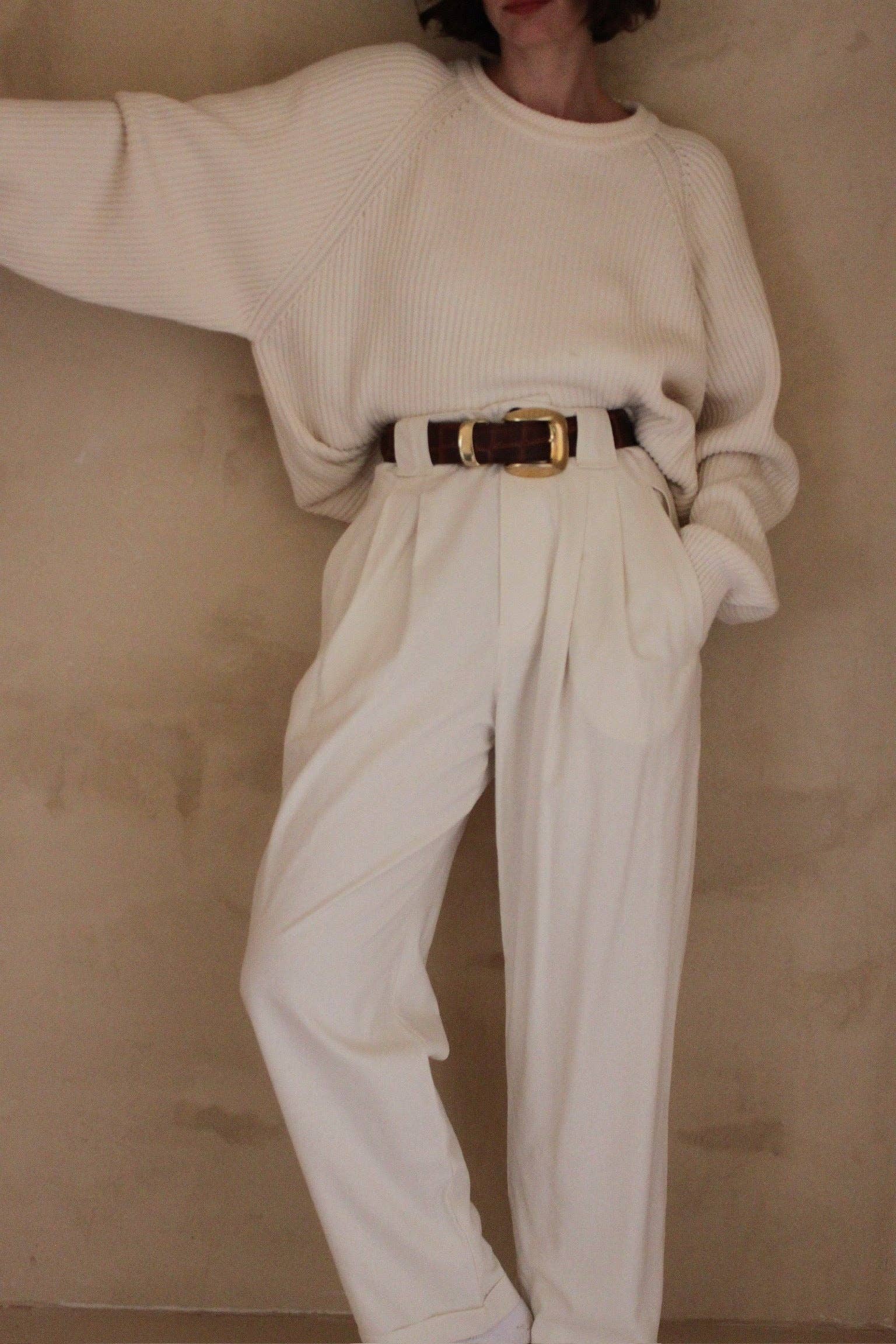 Na Nin - Wholesale Broek - Dames - Townes Raw Silk Broek9