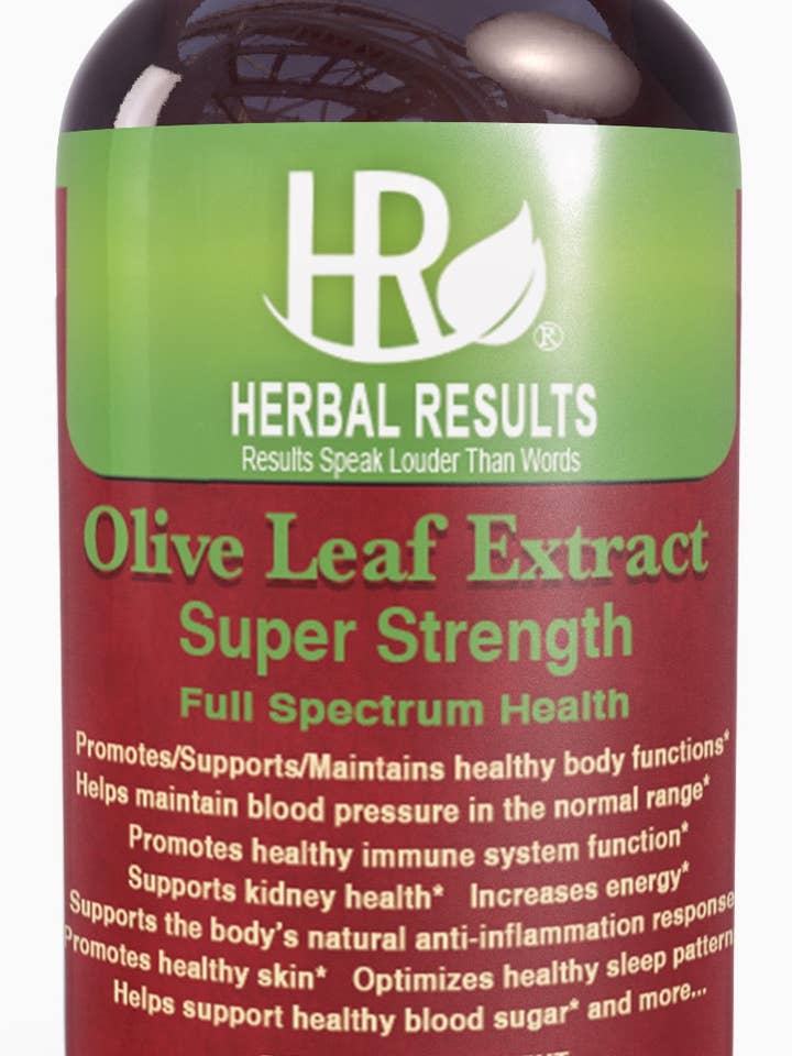 Herbal Results Super Strength Olive Leaf Extract for wholesale by HERBAL RESULTS