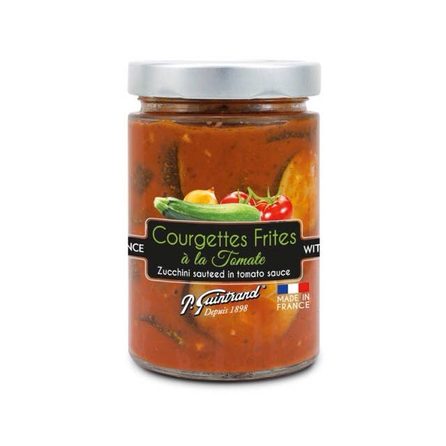 CONSERVES GUINTRAND – wholesale Inlagda grönsaker – Friterad zucchini med tomat PG 327 ml
