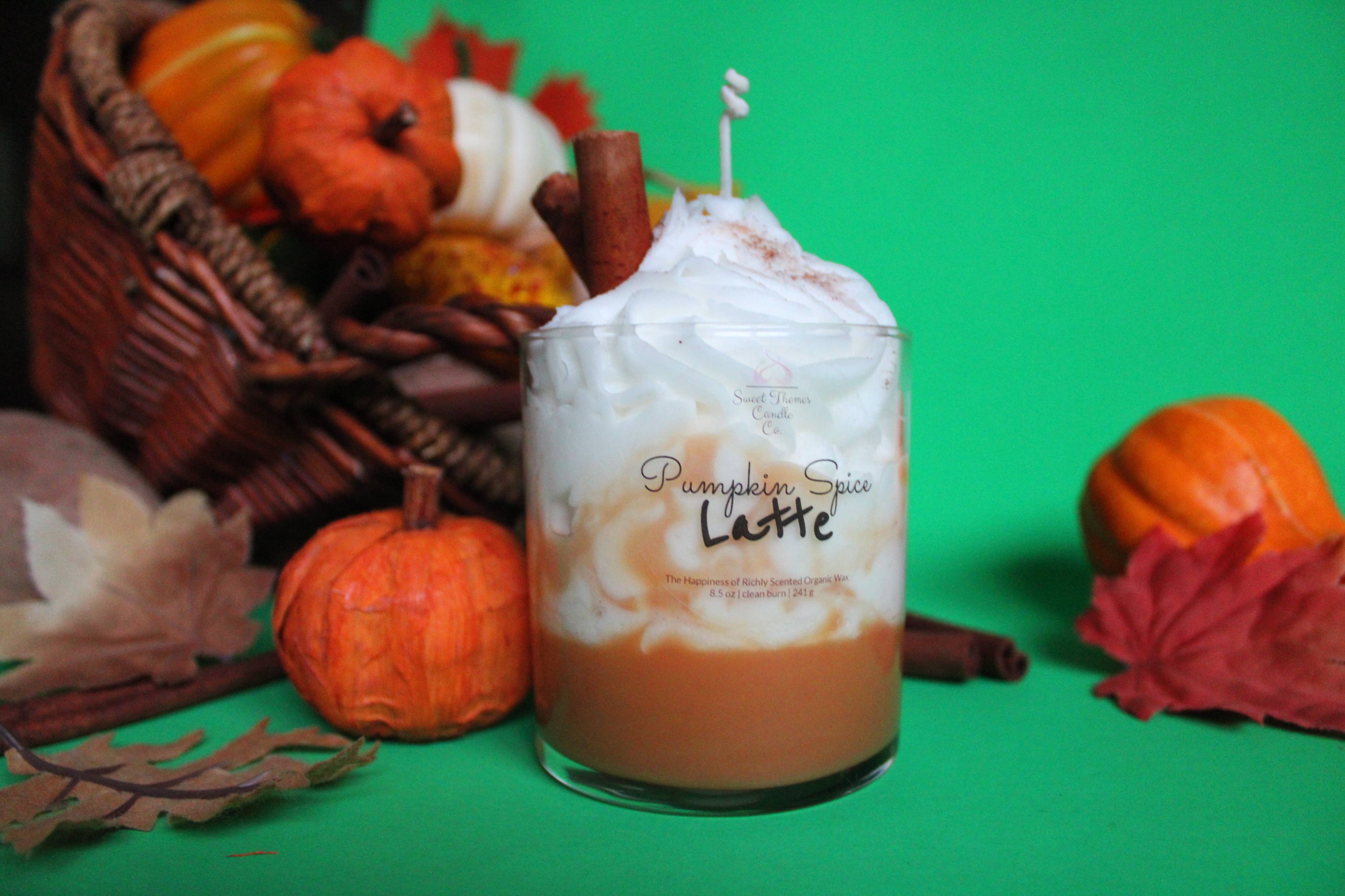 Sweet Themes Candle Co. - Wholesale Jar/Filled Candle - Pumpkin Spice Latte - Smells Like Fall's Favorite Drink2