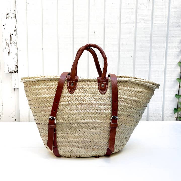 craftberber - Vente Sac à dos – femme - Sac à dos en paille été 2024, Panier français, Sac en paille3