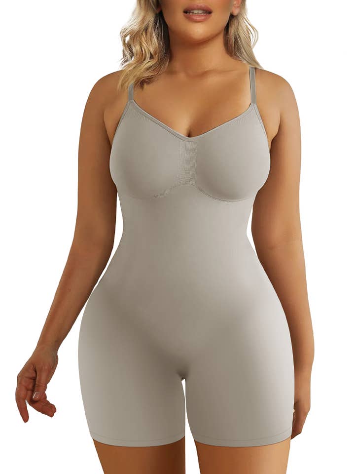 SHAPERX - Wholesale Shapewear - Women's - SHAPERX Seamless Full Body Tummy Control Bodysuit shapewear4