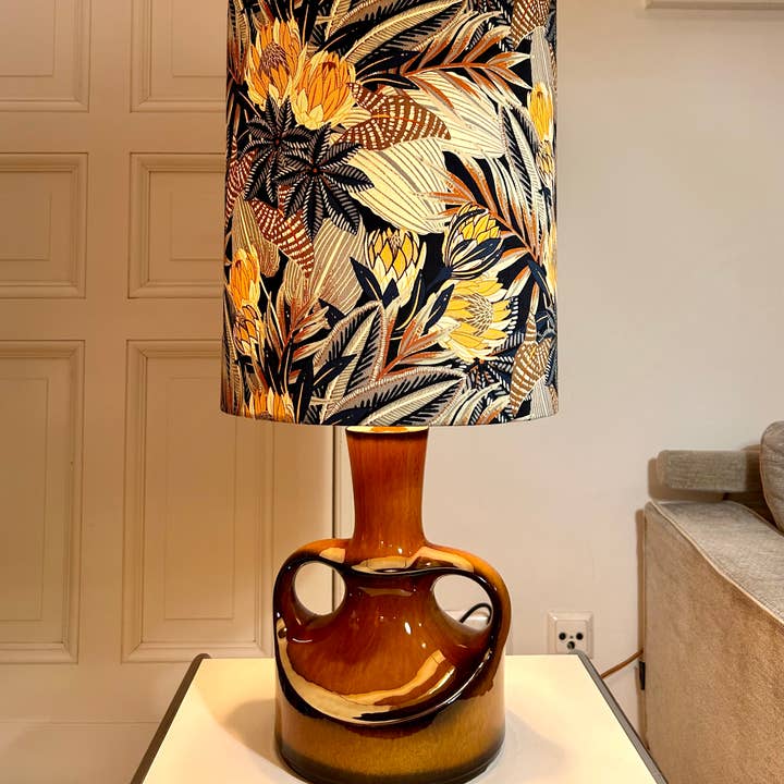 Roomlight Studio – Großhandel Akzent-/Schreibtischleuchte – Mid Century Keramik Lampe von Göbel - West German Pottery8