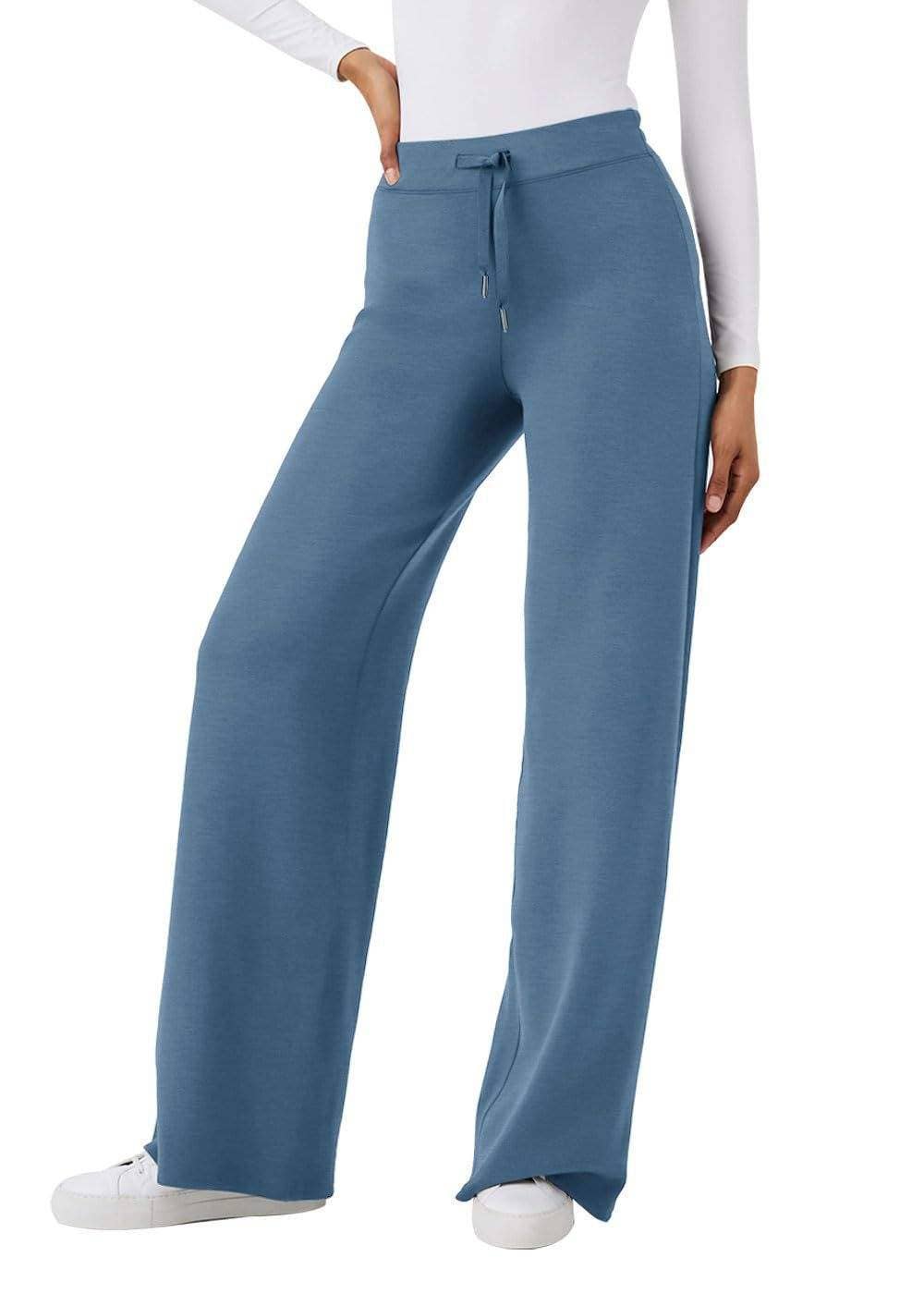 Queen Fashion - Wholesale Top & Skirt Set - Women's - long sleeved sweater wide leg pants two piece set93