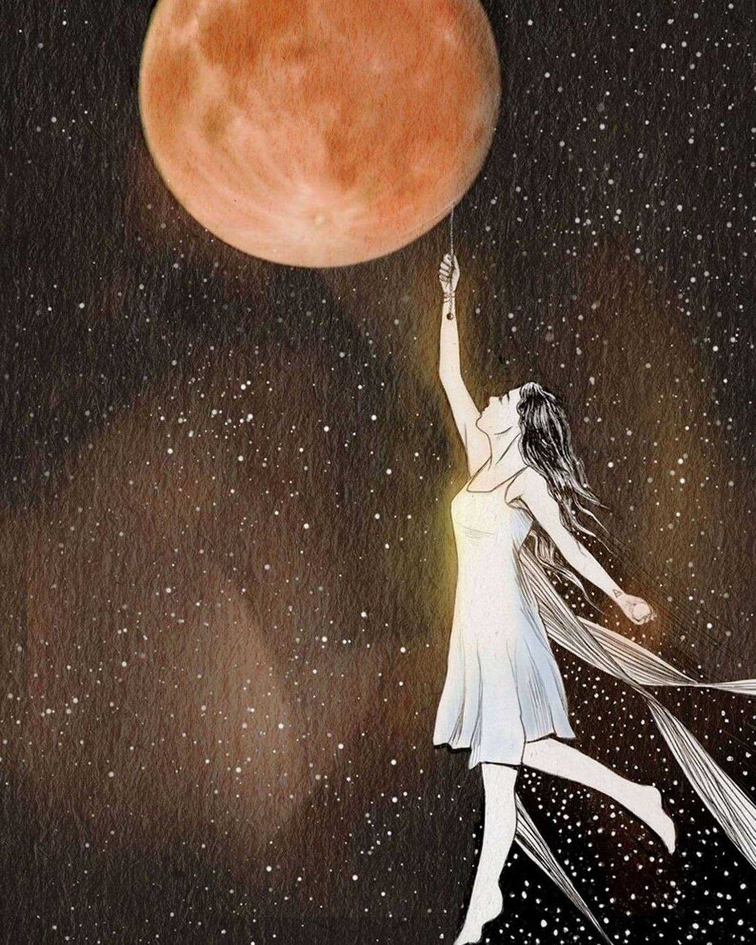 Kendra Hirons Art – wholesale Konsttryck – Dotter till Twilight II1