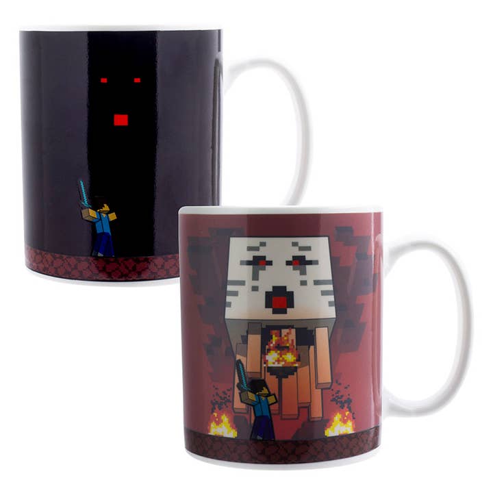 Minecraft Nether Heat Change Mug for wholesale by Paladone UK
