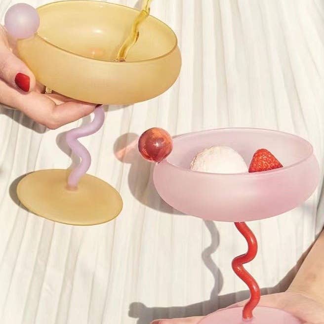 Jelly Bean Goblet - Handblown Cocktail Coupe Wine Glasses and other Purchase Wholesale yellow jelly beans. Free Returns & Net 60 Terms on Faire trending on Faire.