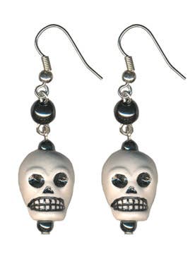 Tesoros Trading Company – Engroshandel Hængeøreringe og creoløreringe – Kranieørering Hematit, Peru1