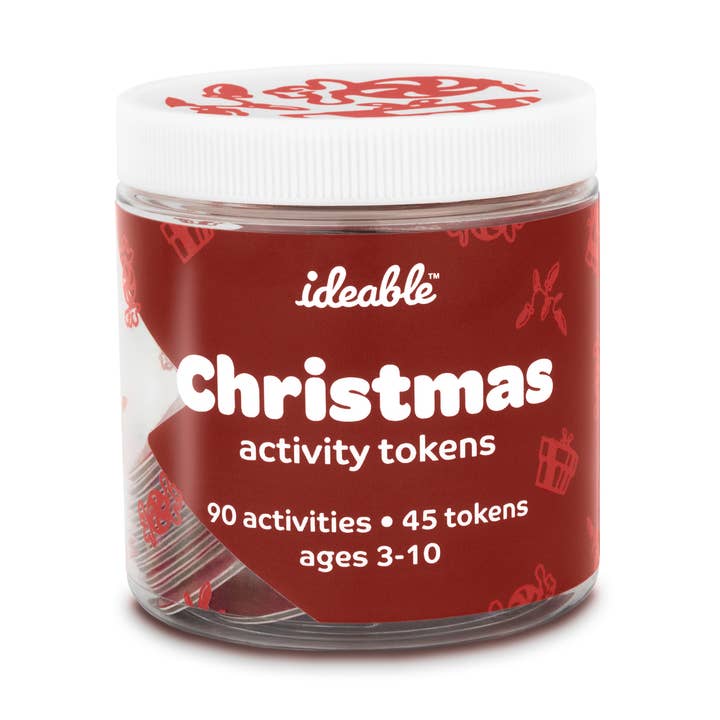Christmas Activity Tokens - Holiday Winter Activities Kids for wholesale by Ideable