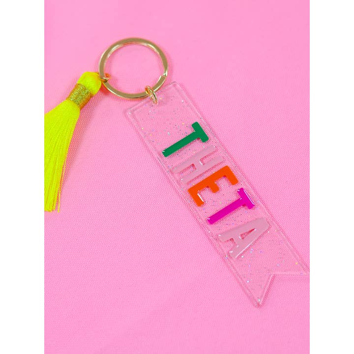 Duo Threads - Wholesale Keychain - Women's - Tassel Sorority Key Fob16