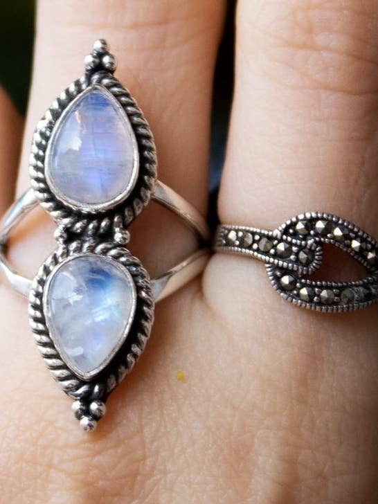 Moonstone Ring, June Birthstone AR-6748 for wholesale by Ambra Jewels