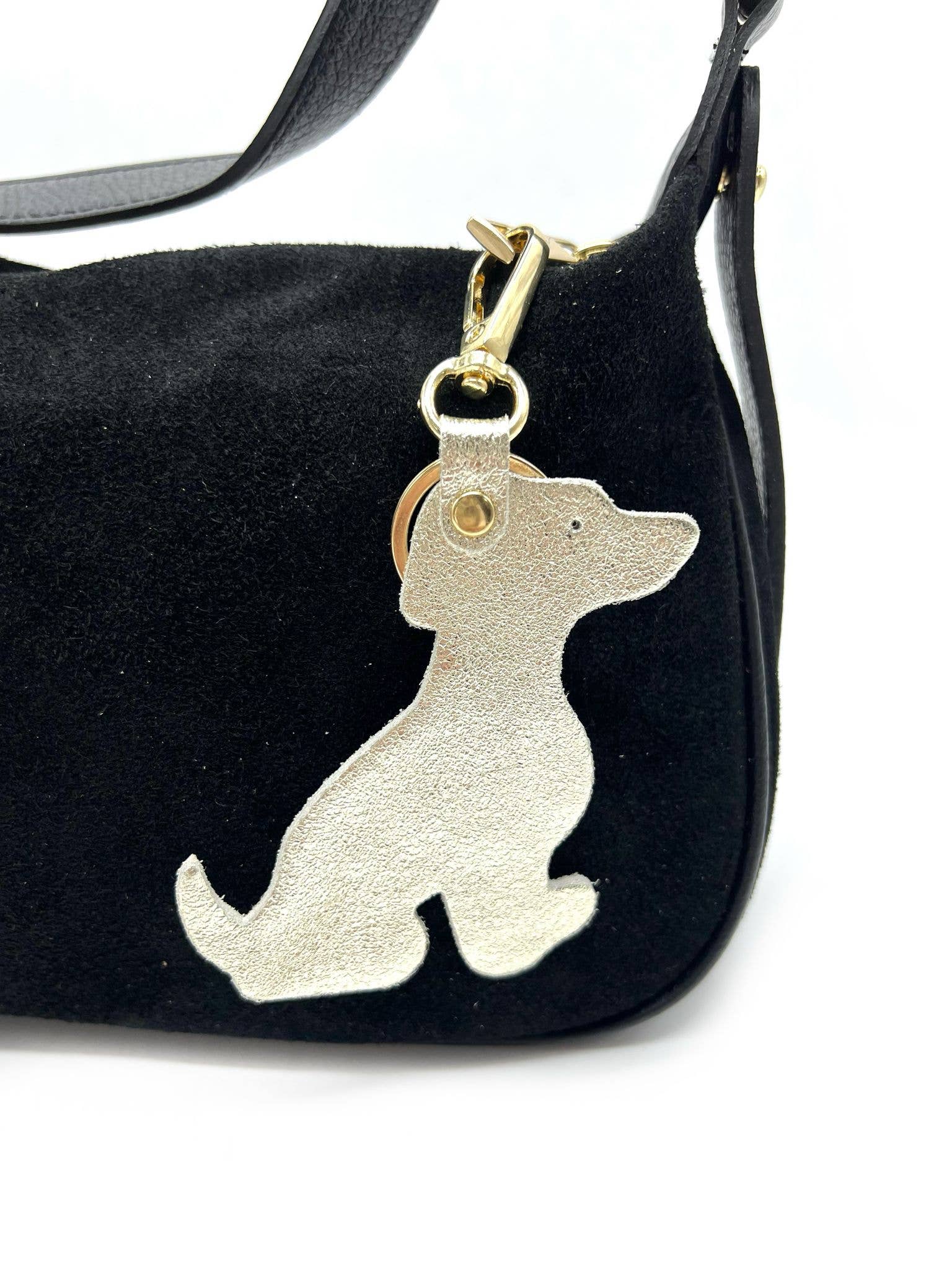 LINETA – wholesale Nyckelringar - Dam – PTC-1 Nyckelring i syntetläder med hundmotiv6