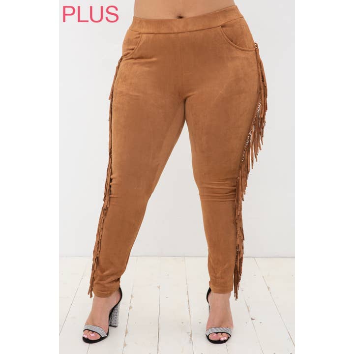 KURVIGA MOCKA FRANSADE BYXOR för wholesale av VOCAL