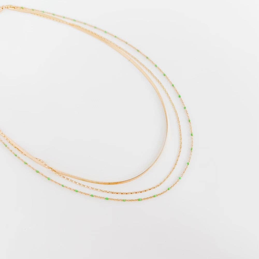 Pretty Simple - Wholesale Beaded/Pearl Necklace - Kendall Multi Layer Necklace1