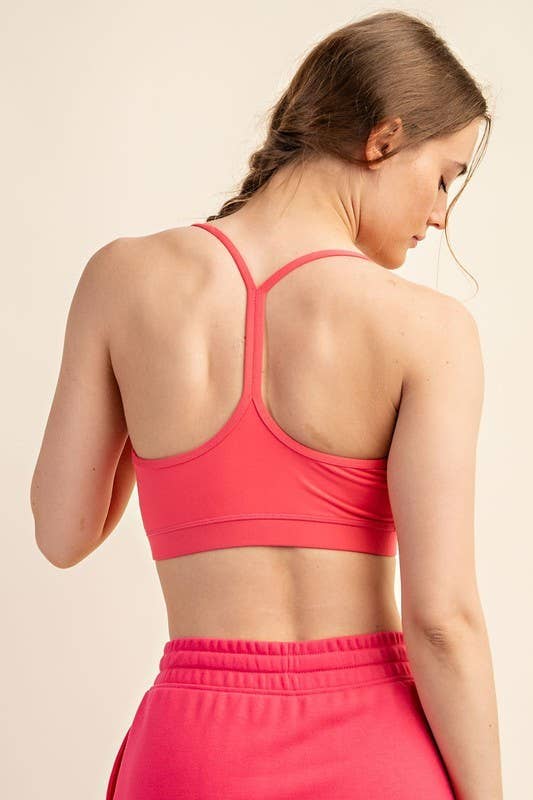 Sunday Morning - Wholesale Sports Bra - Women's - T479937 RACER BACK RECYCLED BUTTER SOFT BRA TOP14
